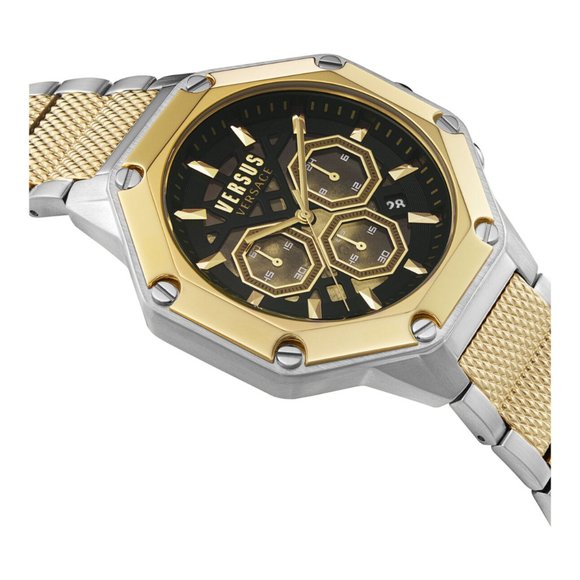 Versace Versus Gold Two Tone Men's Watch - Picture 4 of 4